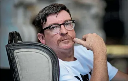  ??  ?? Rhys Darby says he’s leant on his military past top help form comic characters.