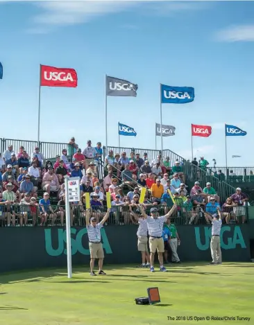  ??  ?? The 2018 US Open © Rolex/chris Turvey