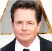  ??  ?? Actor Michael J Fox