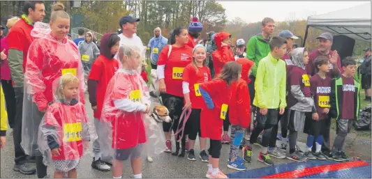  ?? MEDIANEWS GROUP PHOTO ?? Runners in the 2019 Radnor Run competed in the 5-mile race.