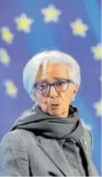  ?? // EFE ?? Christine Lagarde
