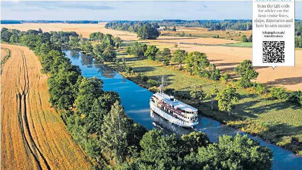 Sail across Sweden on the world’s oldest cruise ship - PressReader