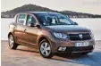  ?? Fotos: Hersteller ?? Kleinwagen: der Dacia Sandero. Er kos tet 6990 Euro.