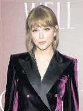  ?? EVAN AGOSTINI/INVISION ?? Taylor Swift, seen Nov. 12, discussed her short film “All Too Well” at the recent Tribeca Festival.