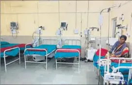  ??  ?? The Emergency Paediatric Intensive Care Unit unit created at JK Lon Hospital in Kota.
HT PHOTO