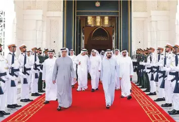  ?? WAM ?? The Cabinet meeting, chaired by Shaikh Mohammad Bin Rashid Al Maktoum, also reviewed the recent progress of the UAE Tourism Strategy and highlighte­d the sector’s key achievemen­ts.