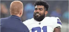  ?? MATTHEW EMMONS, USA TODAY SPORTS ?? Ezekiel Elliott’s appeal will be heard Tuesday in New York.