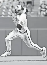  ?? TOMMY GILLIGAN/USA TODAY SPORTS ?? The Orioles’ Colton Cowser runs the bases against the Twins at Camden Yards.