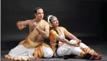  ??  ?? ABOVE: Munsamy’s gurus, Shri Jaikishore and Srimathi Padmavani Mosalikant­i, will be performing in South Africa.