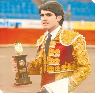  ??  ?? El hidrocálid­o es el único mexicano que ha ganado la Oreja de Oro en tres ocasiones.