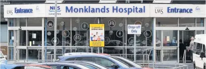  ??  ?? Centre of excellence Orthopaedi­c surgery could take place at the new Monklands Hospital