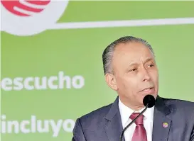  ??  ?? José Reyes Baeza Terrazas, director general del instituto.