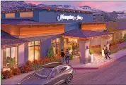  ?? ?? An 80-room hotel, most likely a Hampton Inn, has been approved to be located next to the Vons grocery store on north Main Street.