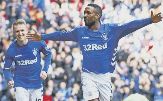  ??  ?? 2 Jermain Defoe and Steven Davis struggled to find their feet after arriving at Rangers in January but have showed their class as they have got more game time in recent weeks.