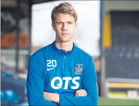  ??  ?? DOOR AJAR: Kristoffer Ajer has arrived at Kilmarnock to further his Celtic career.