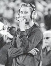  ?? TIM HEITMAN, USA TODAY SPORTS ?? Texas Tech coach Kliff Kingsbury says defenders feigning injury to slow offenses is nothing new. “It’s gone on since I’ve been a part of this offense,” he said.