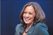  ?? AP PHOTO ?? Kamala Harris is the daughter of Indian and Jamaican immigrants. She has been San Francisco district attorney and California attorney general.