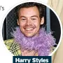  ?? ?? Harry Styles