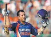  ?? GETTY IMAGES ?? Sachin Tendulkar scored the first ODI 200, against South Africa, in Gwalior on February 24.