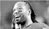  ?? JAE C. HONG/ASSOCIATED PRESS ?? Arizona Cardinals wide receiver Larry Fitzgerald caught 107 passes for 1,023 yards in 2016, his 13th NFL season.