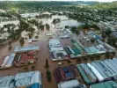  ?? ?? Flooding in Lismore on 30 March. Photograph: Brendan Beirne/Rex/Shuttersto­ck