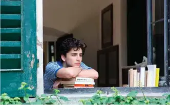  ?? FOTO: UNITED INTERNATIO­NAL PICTURES ?? Timothée Chalamet i «Call Me by Your Name».