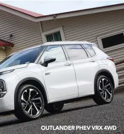  ?? ?? OUTLANDER PHEV VRX 4WD