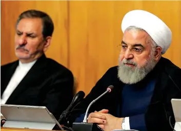  ?? DR ?? Hasan Rohani defende maior cooperação entre Irão e Arábia Saudita para a estabilida­de