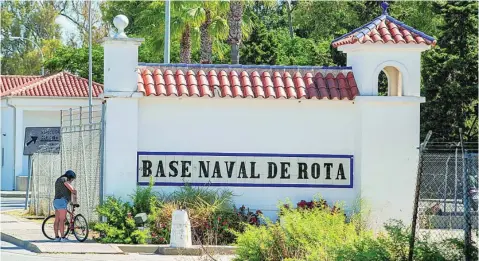  ?? EFE ?? La base naval y toda Rota se prepara para recibir a 600 soldados americanos más