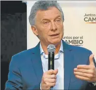  ?? FOTOS: JUAN OBREGON Y NA ?? CANDIDATOS. Alberto Fernández, a favor de la IVE. Macri hablitó el debate, aunque no la apoya.