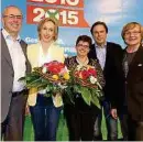  ??  ?? SP im Wahlkreis West: Petinger, Ritzinger, Kerschler, Voves, Koller