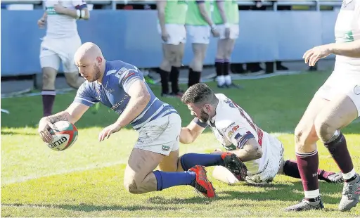  ?? DENNIS CLARK ?? Jamie Murphy scores