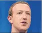  ?? BLOOMBERG ?? Facebook founder and CEO ■
Mark Zuckerberg