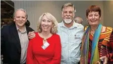  ??  ?? Having a great time are (from left) Mike Lawton, Anne Adams, Laurie Watling and Lyn Doblo.