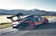  ??  ?? The 700 hp Porsche 911 GT2 RS Clubsport is street legal and will be limited to 200 examples globally.