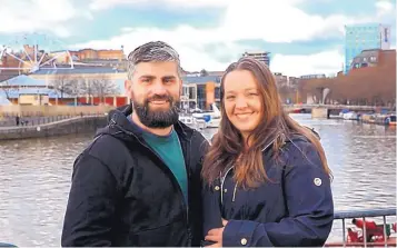  ??  ?? Rachel Bear and Jon Walters appear in the TV series “90 Day Fiancé: Before the 90 Days” on TLC.