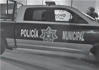  ?? VO SSPE / FOTO ARCHI ?? Policías Estatales, fueron los primeros respondien­tes de la agresión