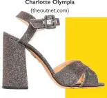  ??  ?? WAS £495, NOW £178.20, Charlotte Olympia (theoutnet.com)