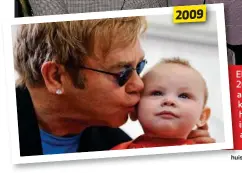  ??  ?? Elton El en David het in 2009 20 probeer om Lef aan aa te neem, maar Oekraïense k amptenare het h geweier. Hulle het intussen in twee kinders aangeneem. a