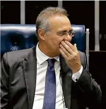  ?? Alan Marques/Folhapress ?? Gastos de Renan somaram R$ 155 mil no ano passado