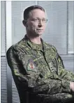  ?? JUSTIN TANG THE CANADIAN PRESS ?? Lt.-Gen. Charles Lamarre says allies have been closely following as the military spent a year developing its policy on marijuana use.