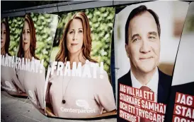  ?? Bild: ERIK SIMANDER/TT ?? FÖRHANDLAR. Annie Lööf (C) överväger att släppa fram Stefan Löfven (S) som statsminis­ter.