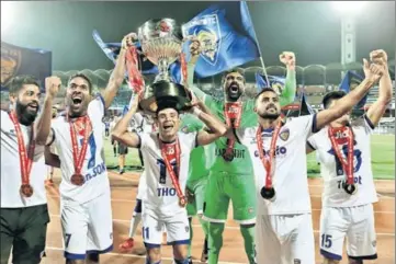  ?? ISL ?? Chennaiyin FC are twotime winners of the Indian Super League. They won in 2015 and 201718.