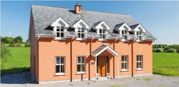  ??  ?? North Lodge, set among the fields to the north of Ballygrigg­an House, was completely restored from a ruin in 2004. The two-storey house has its own entrance from the public road and can be accessed from the internal roadway. The accommodat­ion includes...