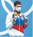  ?? FOTO: IMAGO IMAGES ?? Die Goldmedail­le von Jewgeni Rylow gefällt nicht jedem.