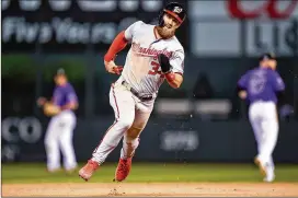  ?? DUSTIN BRADFORD / GETTY IMAGES ?? Nationals All-Star Bryce Harper, who just turned 26, could take over left field in 2019 from Brett Gardner, who saves the Yankees $10.5 million when he is allowed to leave as a free agent.
