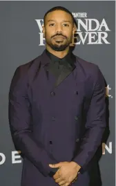  ?? KEVIN WINTER/GETTY ?? Michael B. Jordan, seen Dec. 5, returns in “Creed III,” but Sylvester Stallone will not be back.