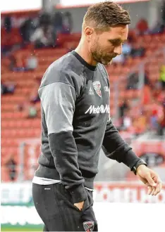  ?? Foto: Roland Geier ?? Spieler, Kapitän, Trainer: Nach elf Jahren beim FC Ingolstadt muss Stefan Leitl den Verein verlassen.