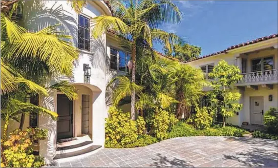  ?? Rodeo Realty ?? THIS SPANISH-style residence, which dates to 1929, is located in the proposed Holmby-Westwood historic district.