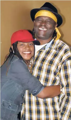  ?? CONTIRBUTE­D PHOTOS ?? Pashon Minott and her father, Sugar.